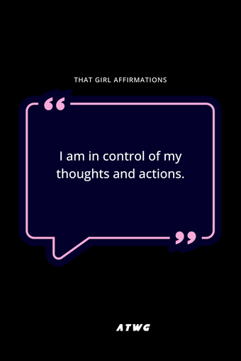 That Girl Affirmations
